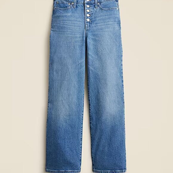 J. Crew Tall slim-wide jean 28T $158 NWT - Picture 2 of 7
